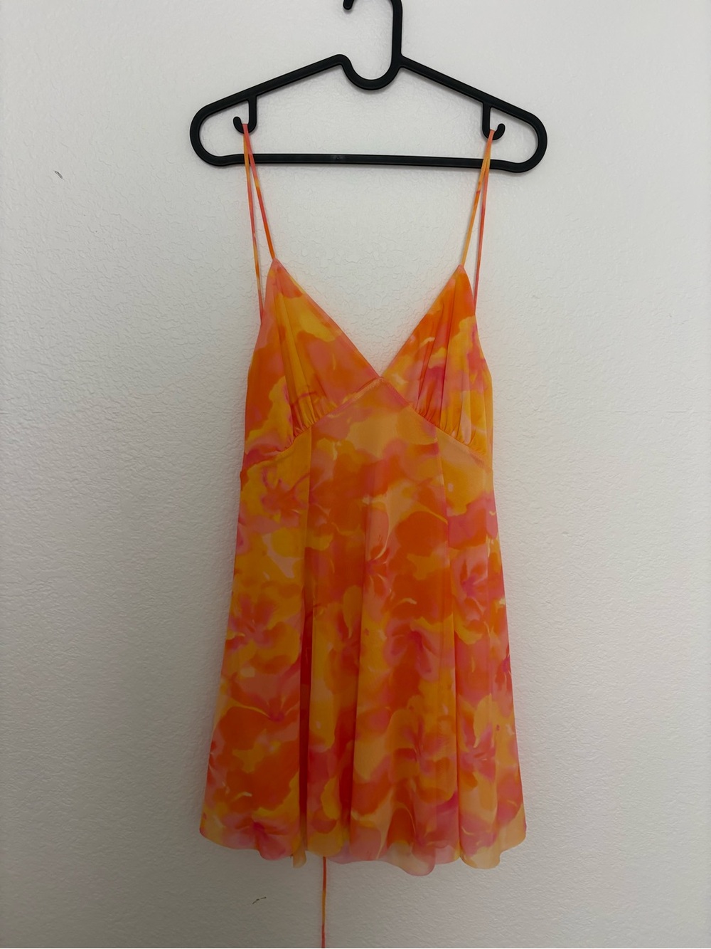 NWOT Orange & Pink Dress